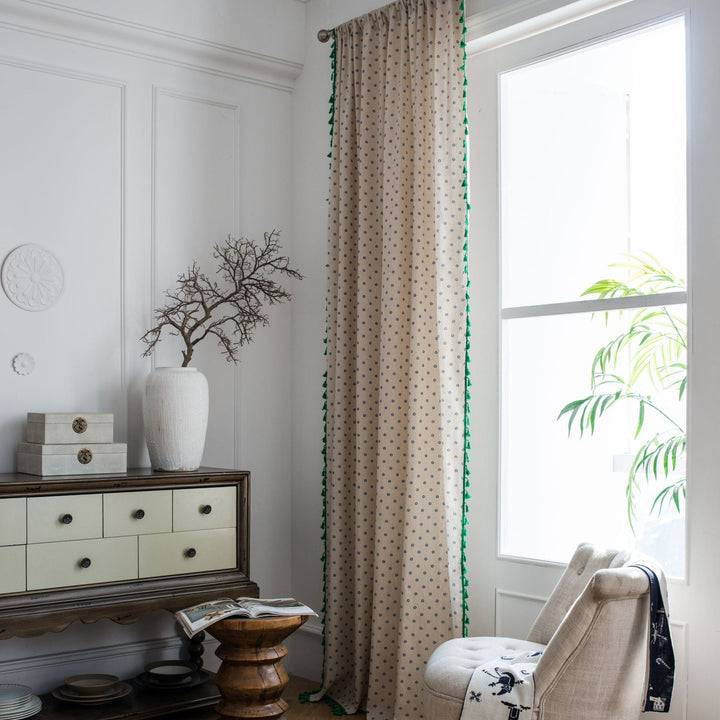 Vintage Flowers Curtain -Curtain- Delicors