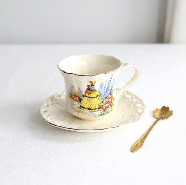 Vintage Garden Teacup & Pot Collection -Dinnerware- Delicors