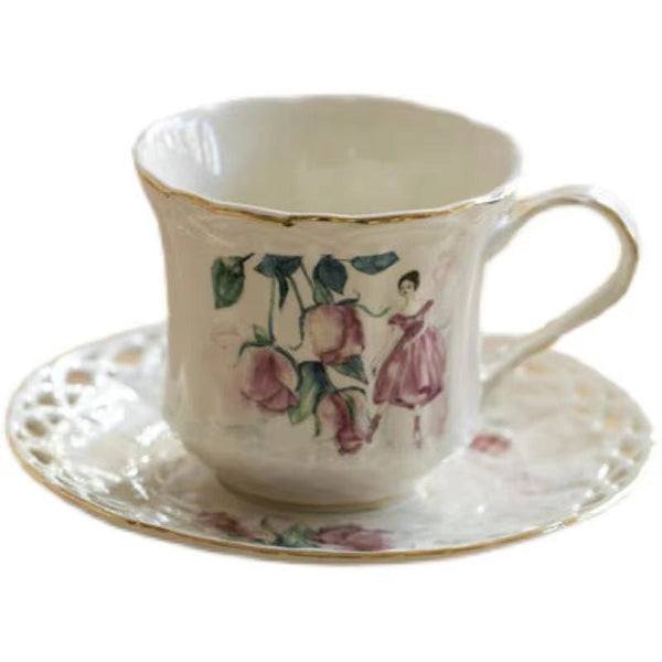 Vintage Garden Teacup & Pot Collection -Dinnerware- Delicors