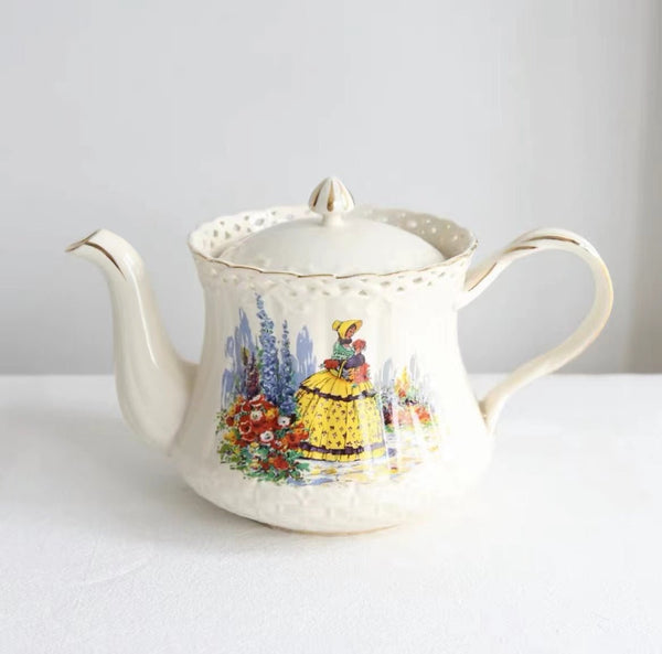 Vintage Garden Teacup & Pot Collection -Dinnerware- Delicors
