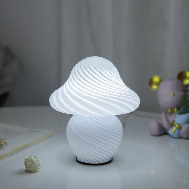 Vintage Murano Mushroom Lamp -Lamps- Delicors