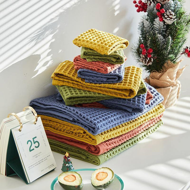 Waffle Towel Collection -Towel- Delicors