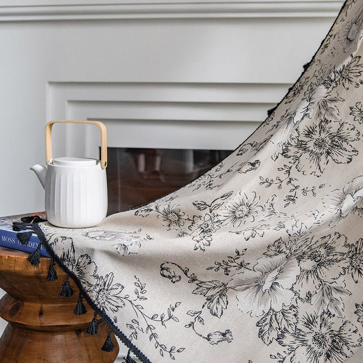 Webster Floral Curtain -Curtain- Delicors