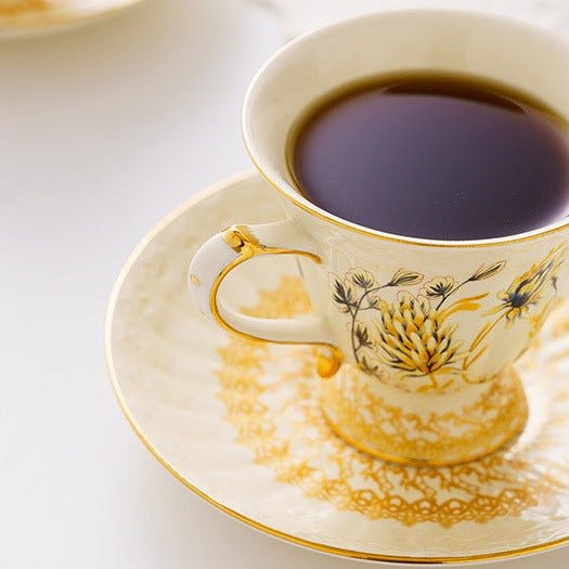 Wheatfields Teacup & Pot Set -Dinnerware- Delicors