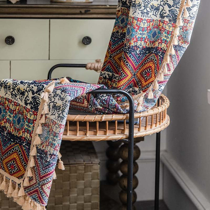 Wild Dreams Patterned Curtain -Curtain- Delicors