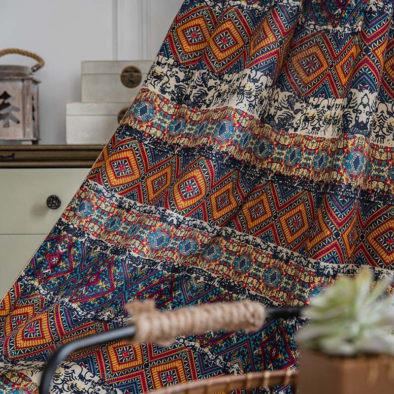 Wild Dreams Patterned Curtain -Curtain- Delicors