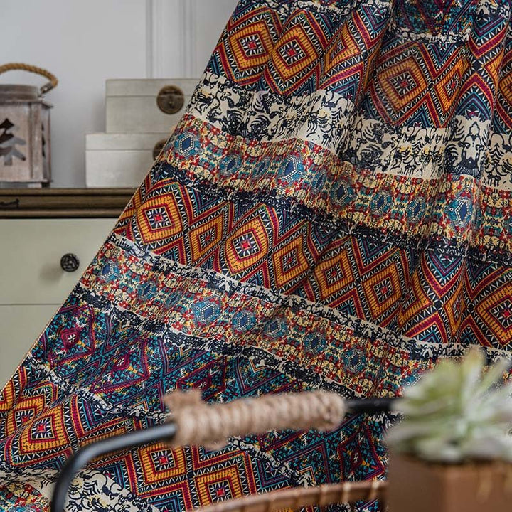 Wild Dreams Patterned Curtain -Curtain- Delicors