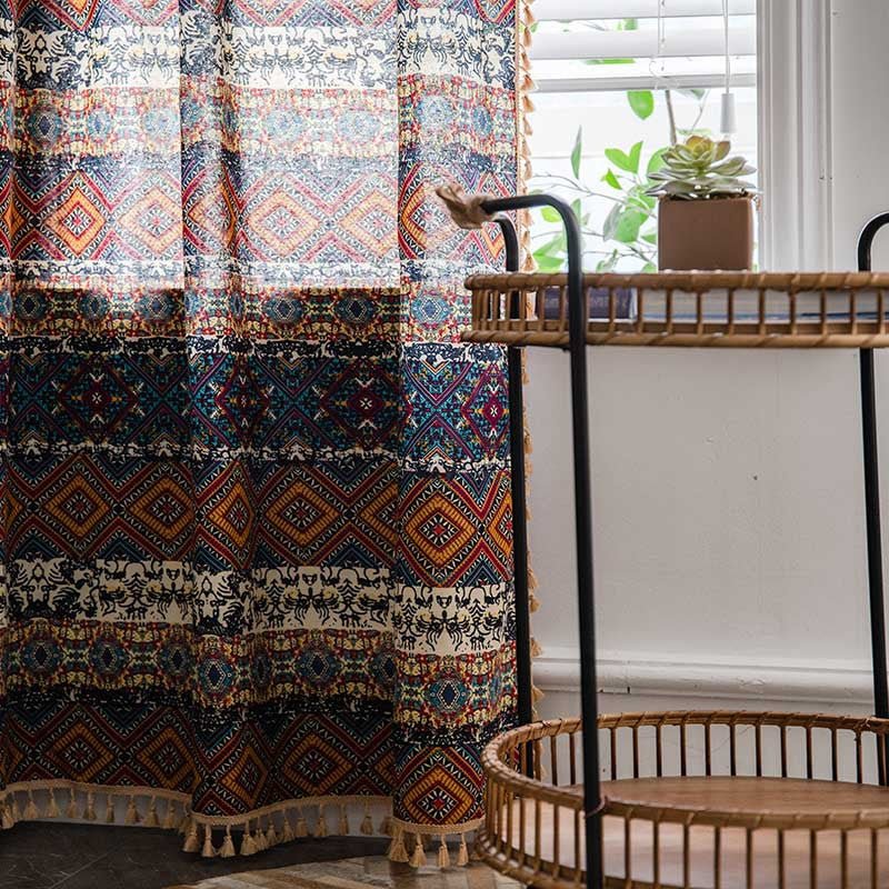 Wild Dreams Patterned Curtain -Curtain- Delicors
