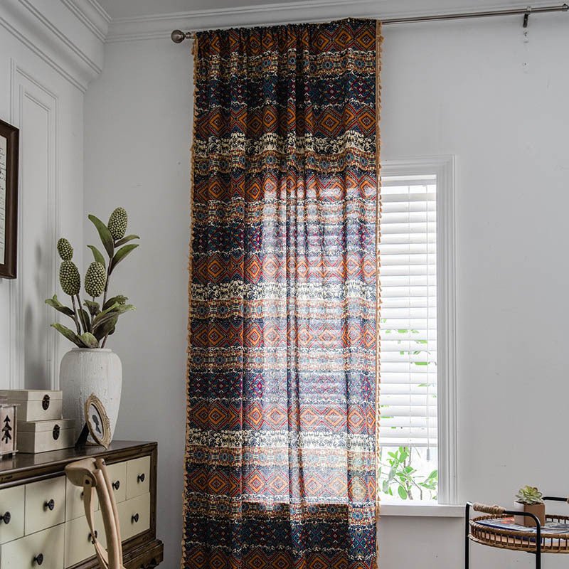 Wild Dreams Patterned Curtain -Curtain- Delicors