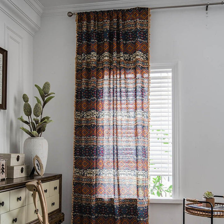 Wild Dreams Patterned Curtain -Curtain- Delicors
