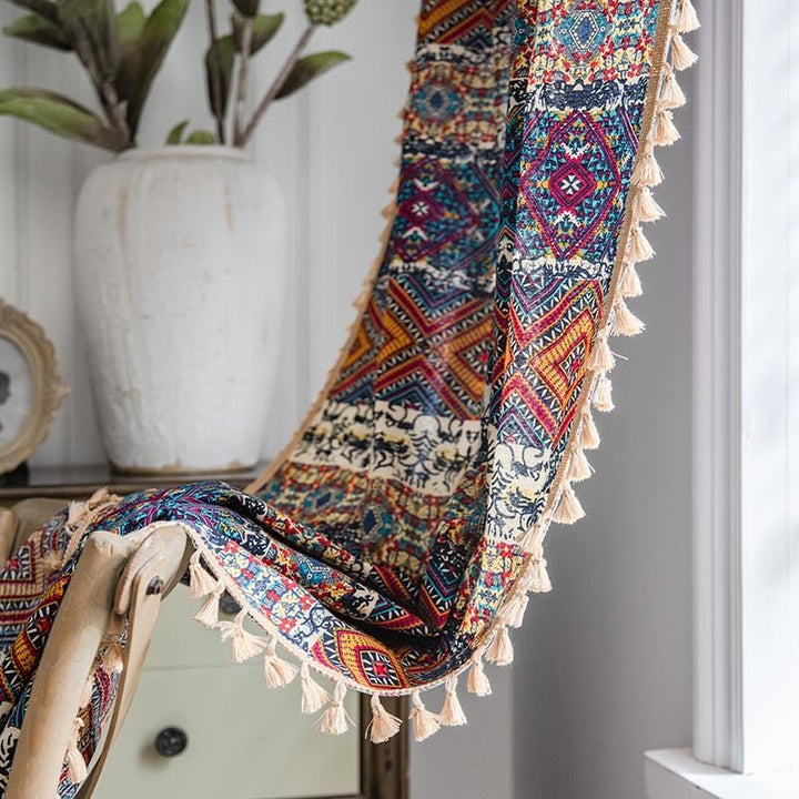Wild Dreams Patterned Curtain -Curtain- Delicors