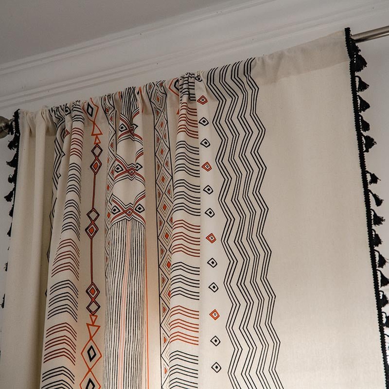 Wild Geometry Curtain -Curtain- Delicors