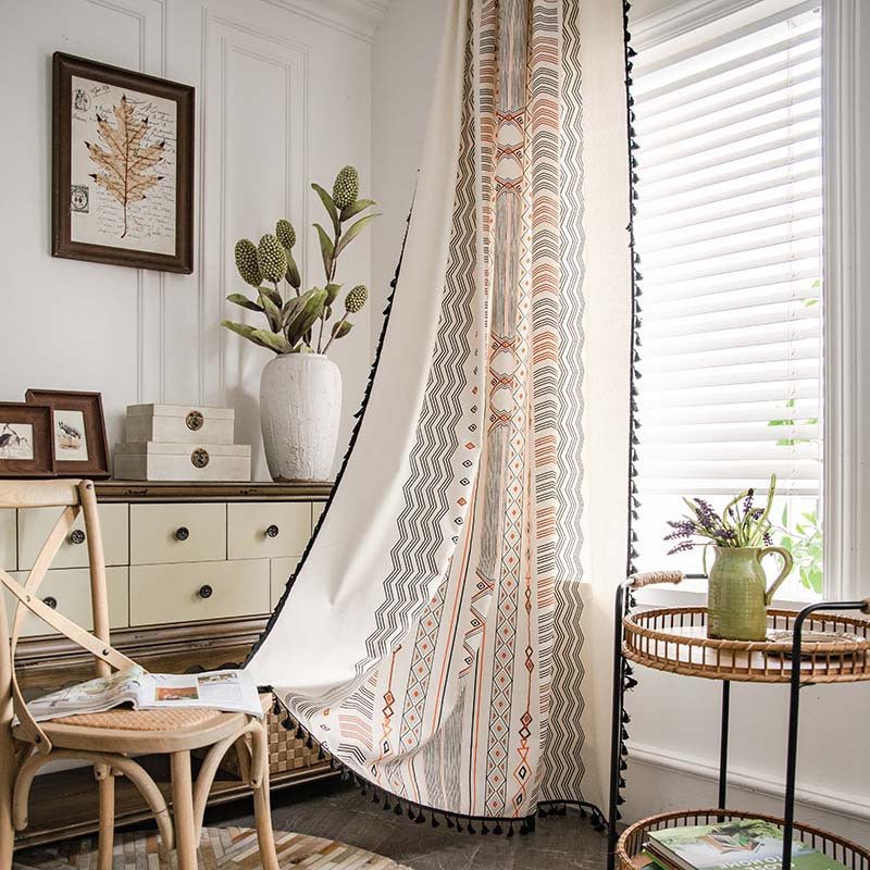 Wild Geometry Curtain -Curtain- Delicors