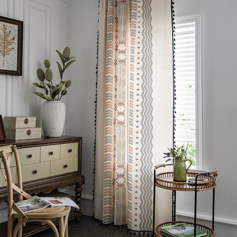 Wild Geometry Curtain -Curtain- Delicors