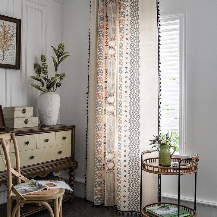 Wild Geometry Curtain -Curtain- Delicors