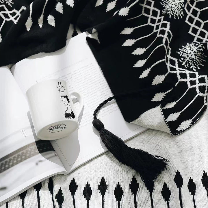 Winter Snow Blanket -Throw- Delicors