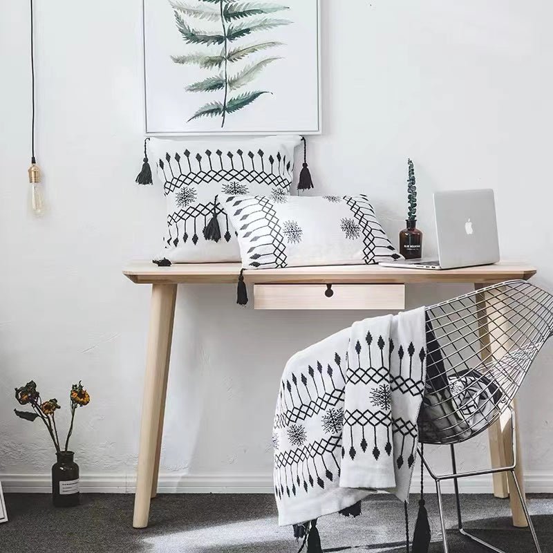 Winter Snow Blanket -Throw- Delicors