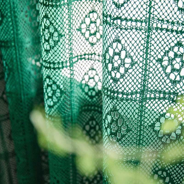 Wisteria Lace Curtain -Curtain- Delicors