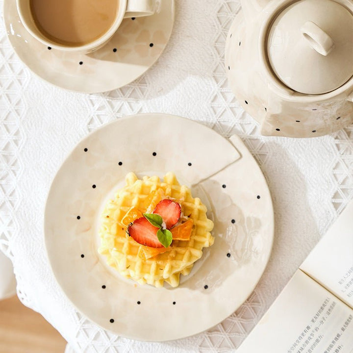 Wrapped Posey Plate -Dinnerware- Delicors