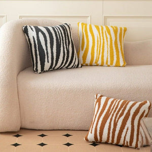Zebra Boucle Cushion -Cushion- Delicors