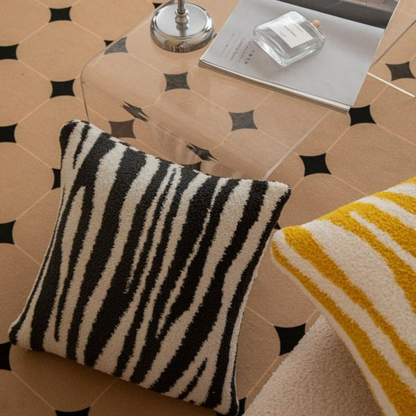 Zebra Boucle Cushion -Cushion- Delicors